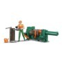 Bruder set forestier cu muncitor si accesorii